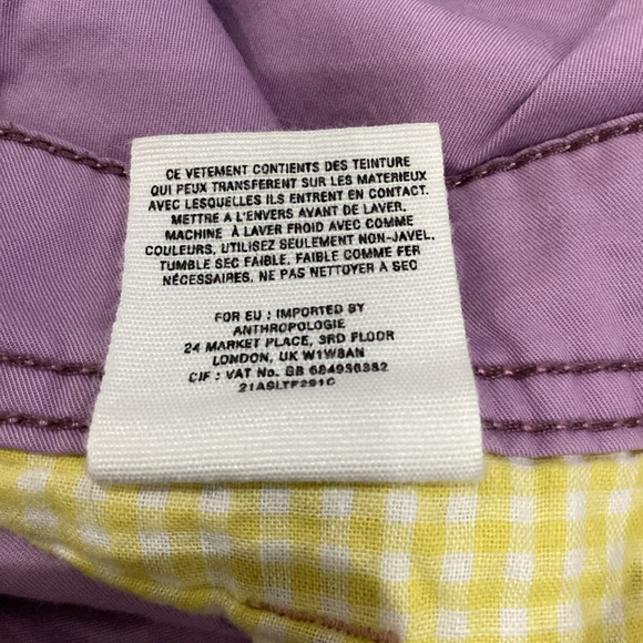 Like-New! Pilcro Anthropologie Hyphen-Fit Straight-Leg Pants - Picture 10 of 10